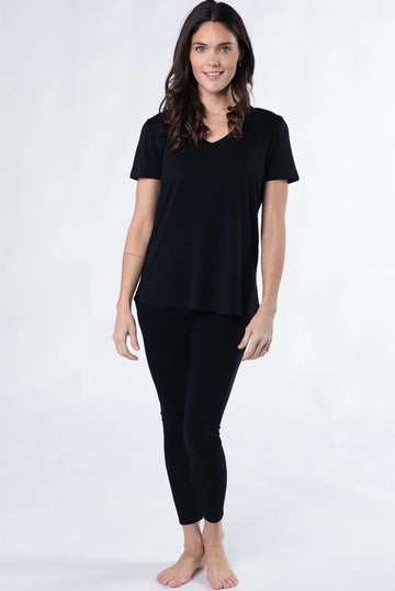 Terrera V-Neck Tee - 0