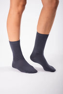 Terrera 2 Pack Bamboo Ladies Crew Length Socks-2