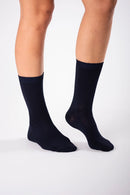 Terrera 2 Pack Bamboo Ladies Crew Length Socks-3