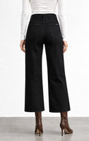 Fidelity Hyacinth High Wide Crop Women's Denim-2