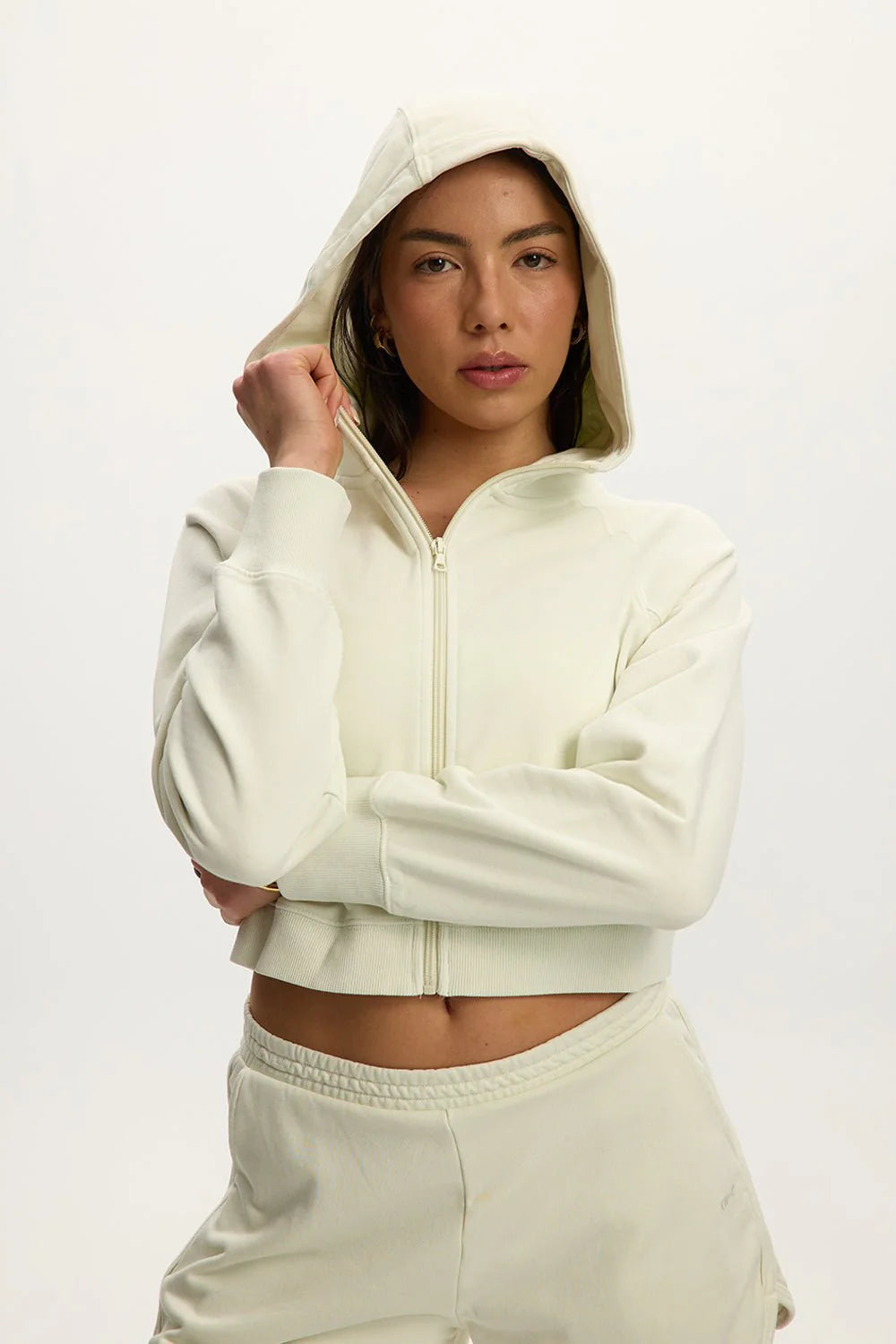 Buy ocean-mist Kuwalla Tee Nora Zip Hoodie