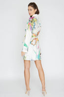 Wrap up Aquarelle Short Robe-4