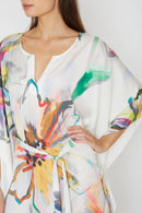 Wrap up Aquarelle Short Caftan-3