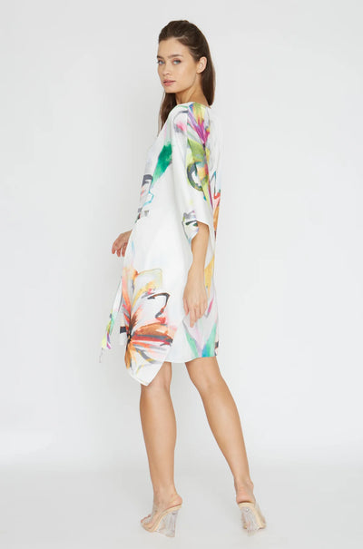 Wrap up Aquarelle Short Caftan - 0