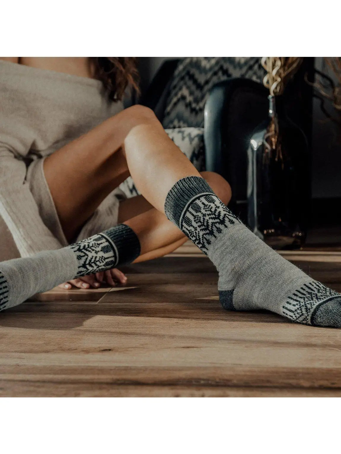 Nordic Socks Merino Wool PERFORM™ Warm (Yule) - Unisex-7