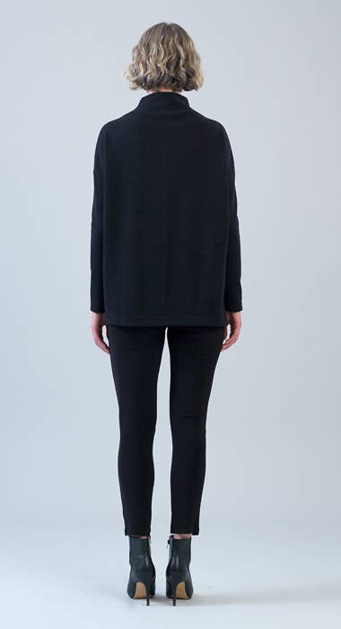 Clara Sunwoo Ultra Soft Ribbed Tunic Sweater