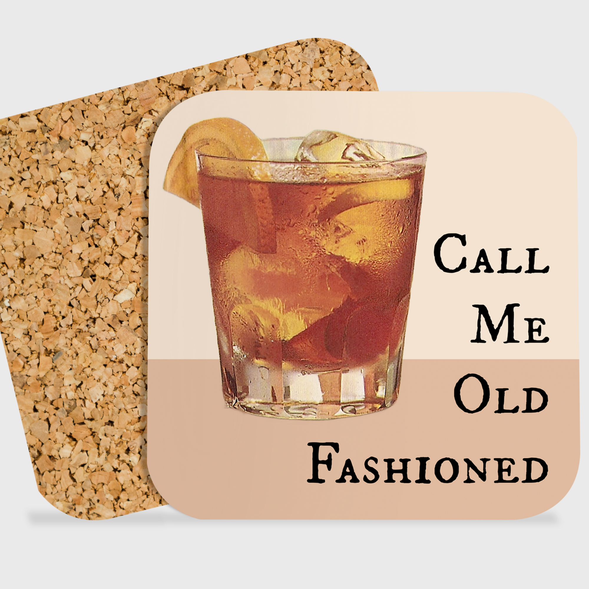 COASTER. Call Me Old Fashioned. Vintage Drink. - 0