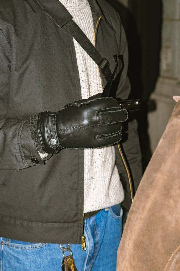 Nelson Leather Gloves by Brume - Men
