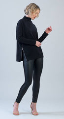 Clara Sunwoo Ultra Soft Ribbed Tunic Sweater-2