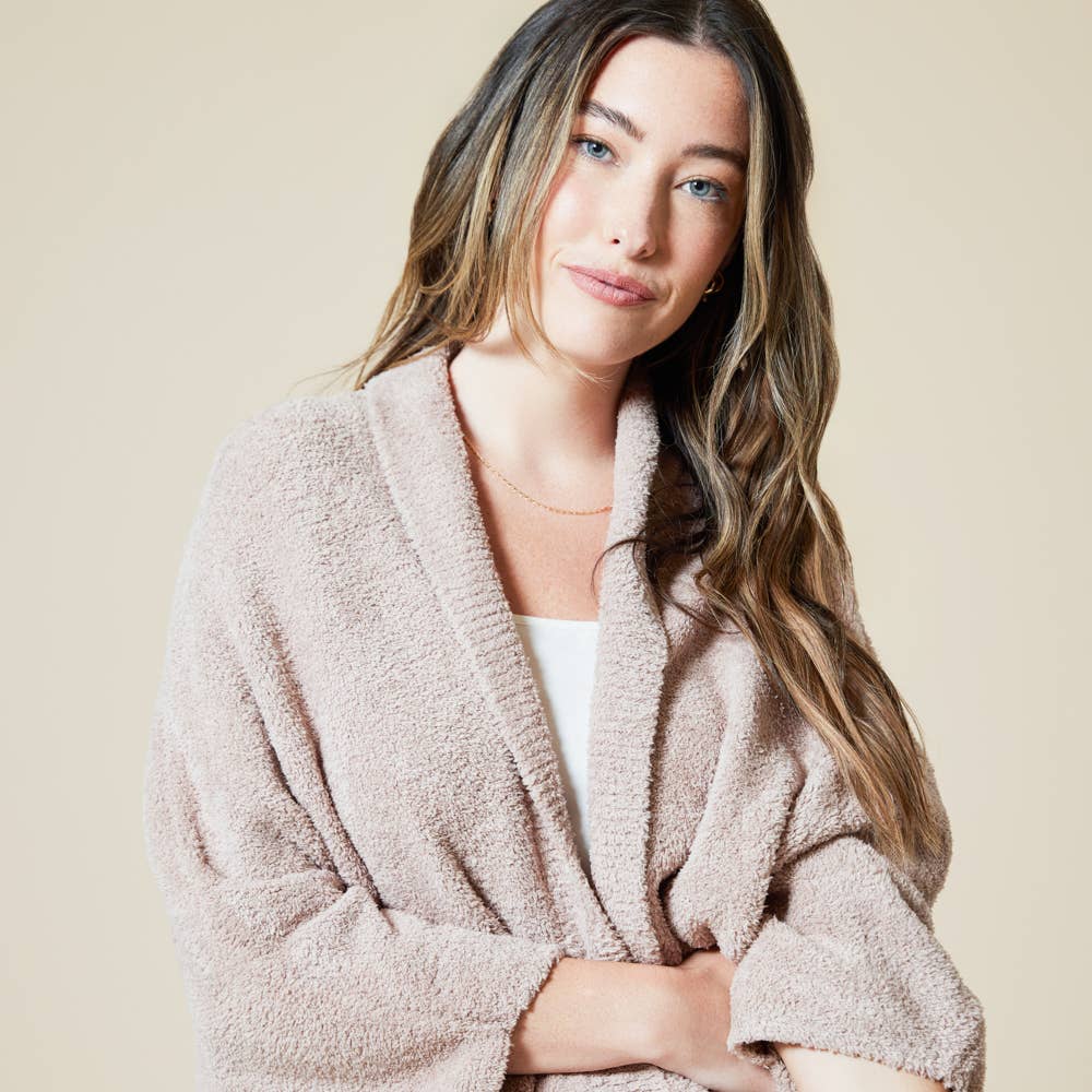 Softies Solid Marshmallow Shrug