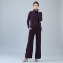 Clara Sunwoo Ultra Soft Travel Knit Turtleneck with Tipped Hem-33