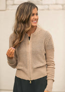 Inherit Tate Crochet Open Knit Cardigan-3