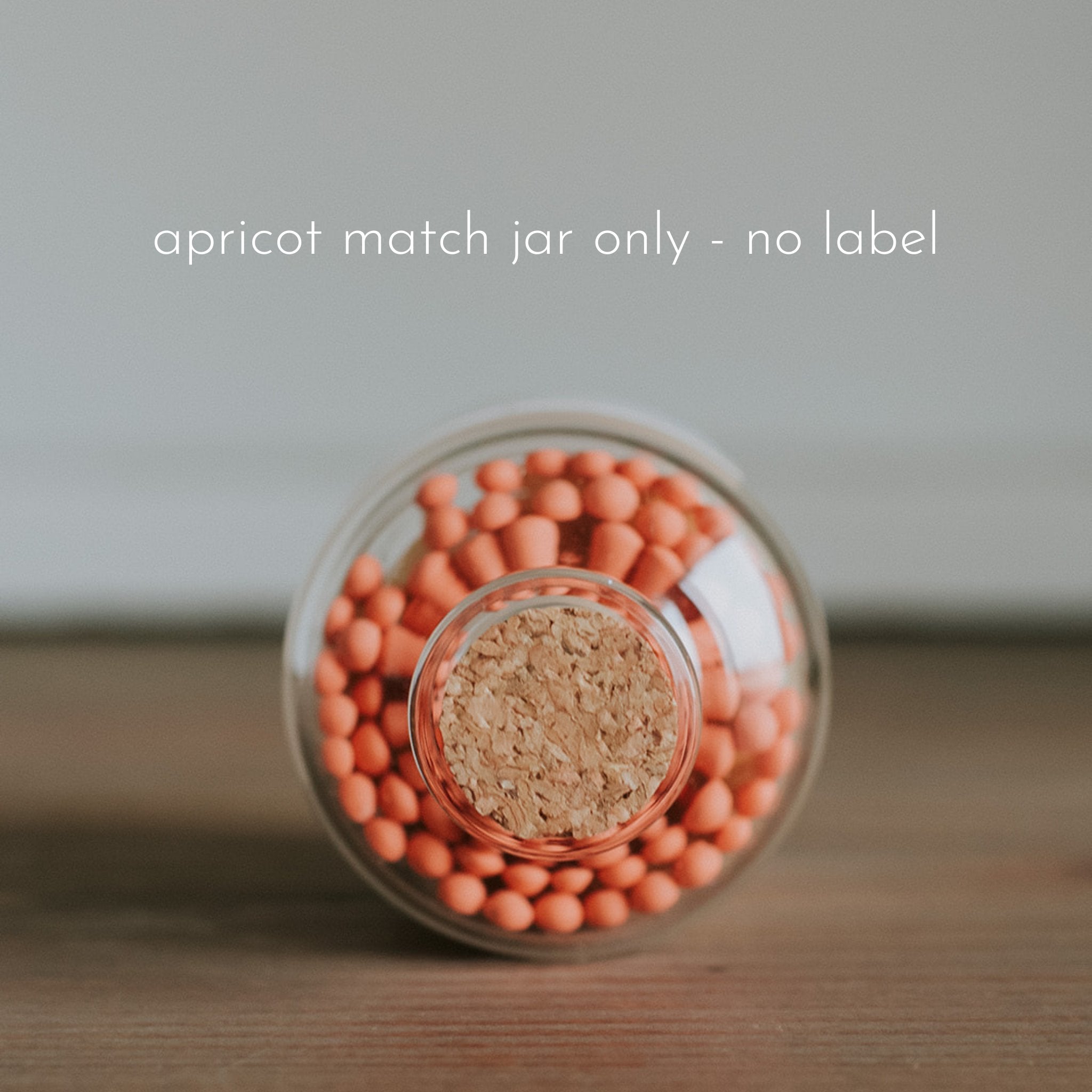 Apothecary Matches: Color Tip Jar Matchsticks: Unlabelled - My Filosophy