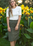 Inherit Fern Hiking Midi Skirt-2