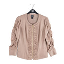 Clara Sunwoo Liquid Leather ™ Ruched Detail Jacket - COMING SOON-13