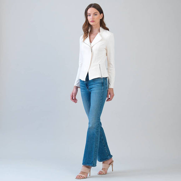 Clara Sunwoo Soft Suede Signature Jacket