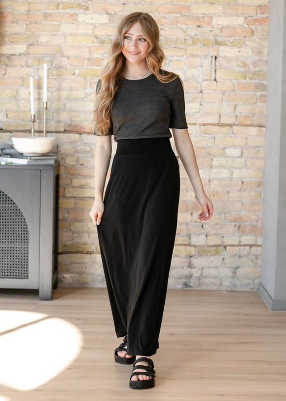 Inherit Clarise  Premium Knit Maxi Skirt