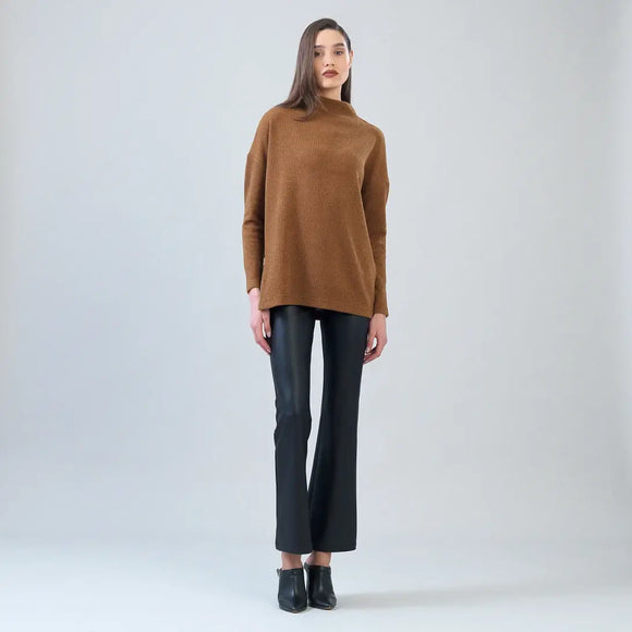 Clara Sunwoo Ultra Soft Ribbed Tunic Sweater
