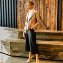 Clara Sunwoo Liquid Leather ™ Signature Pocket Blazer-7