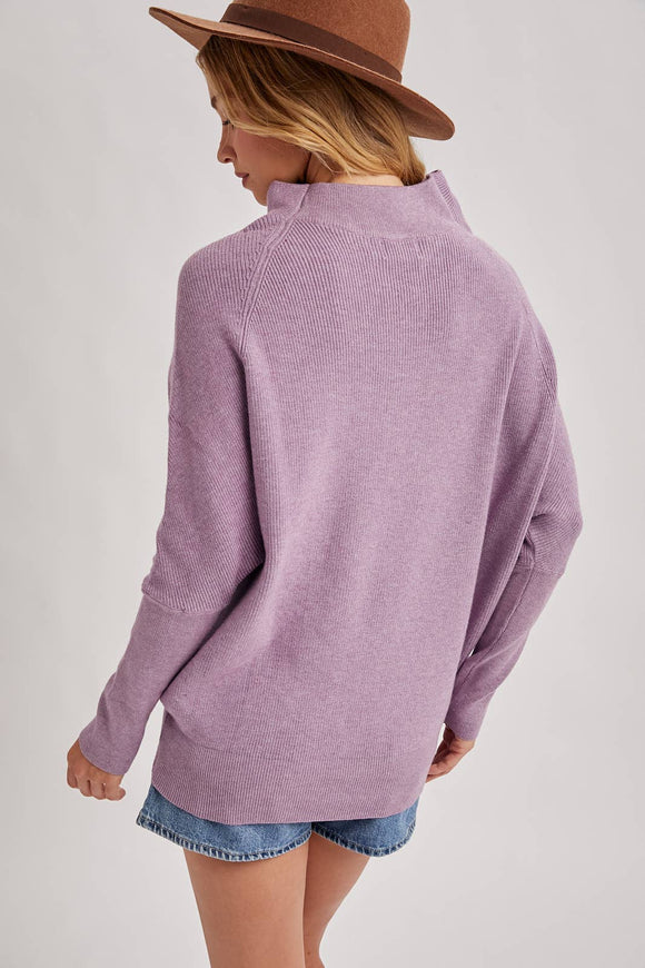 Slouch Dolman Sleeve Pullover - RESTOCKING