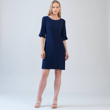 Clara Sunwoo Tulip Cuff Back Tie  Dress