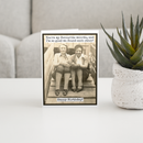 Funny Birthday Card. You're My Favourite Weirdo. Vintage.-3