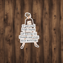 Funny STICKER. Waking Up Blonde And Rich This Morning.-3