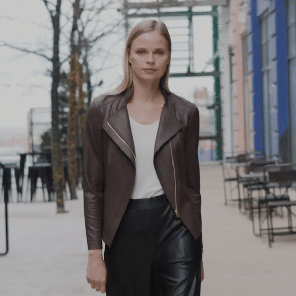 Clara Sunwoo Liquid Leather ™ Signature Jacket