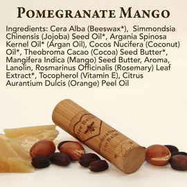 Bee Bella Pomegrenate & Mango Lip Balm - My Filosophy