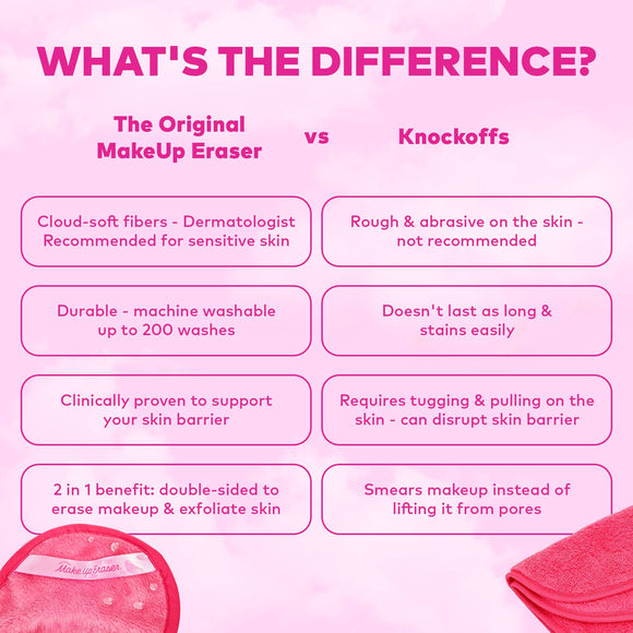 Original Pink MakeUp Eraser PRO | Best Seller