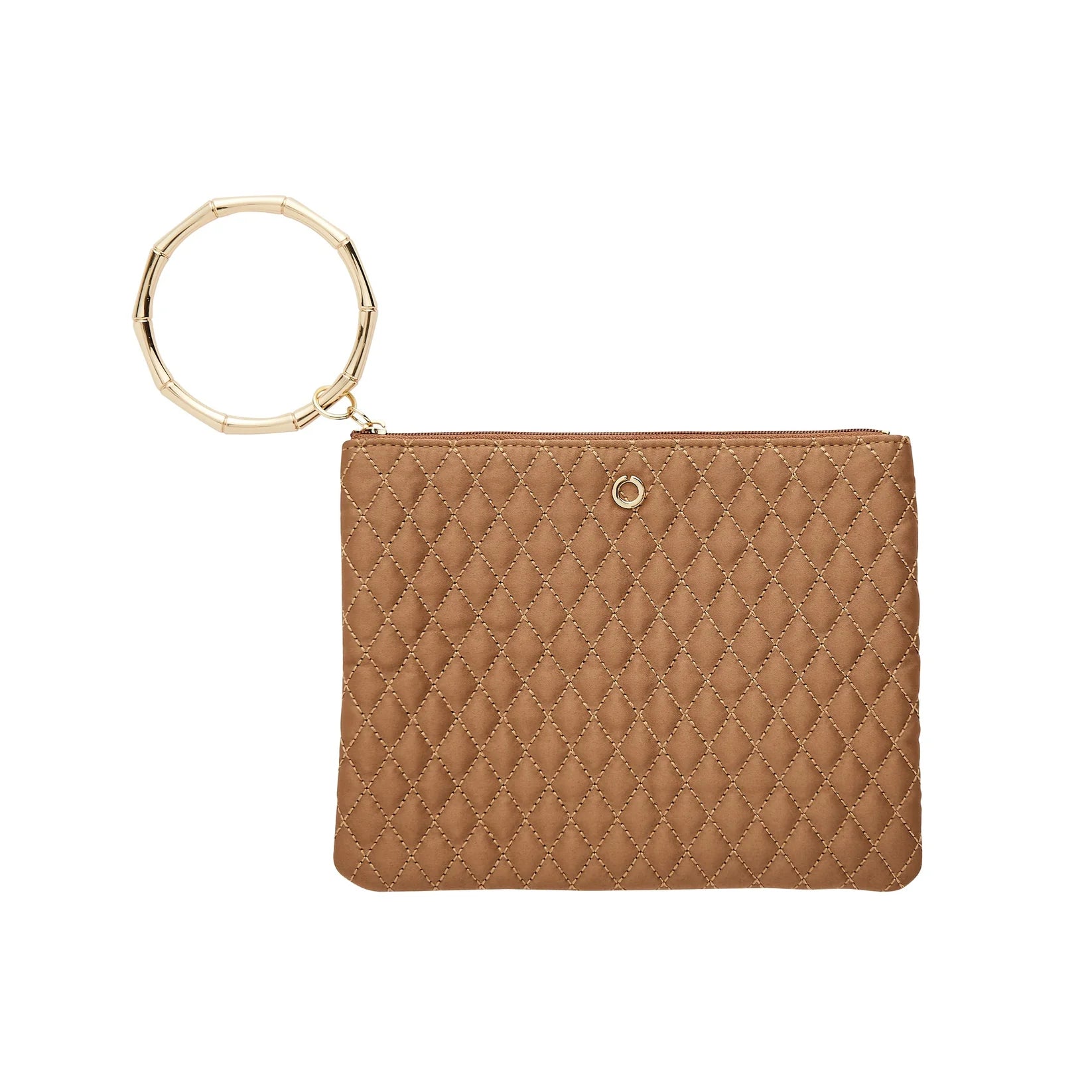 Buy caramel Oventure Quilted Bracelet Pouch