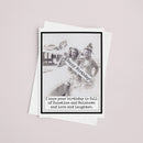 Birthday Card. Full of Sunshine and Rainbows Love and Laugh - My Filosophy