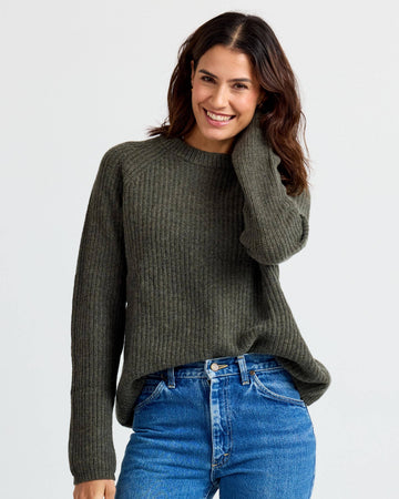 Cashmere Fisherman Crew by Pura Cashmere - 0