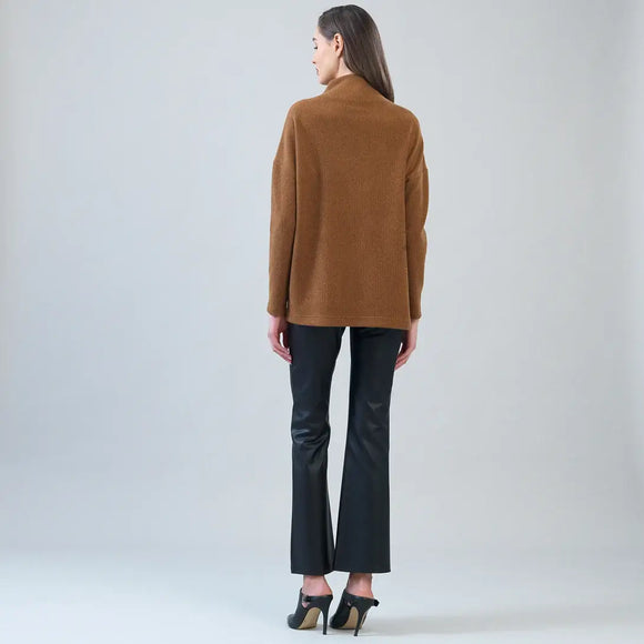 Clara Sunwoo Ultra Soft Ribbed Tunic Sweater