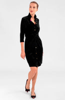 Gretchen & Scott Twist & Shout Dress - Silky Velvet - COMING SOON-4