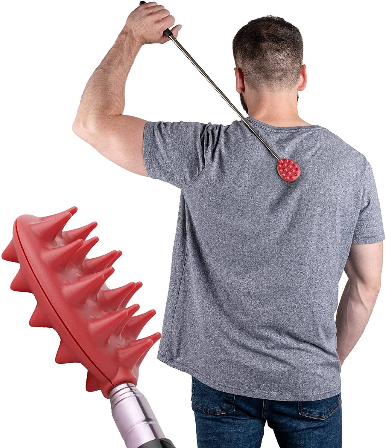 Cactus Scratcher on A Stick