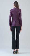 Clara Sunwoo Liquid Leather ™ Signature Pocket Blazer-35