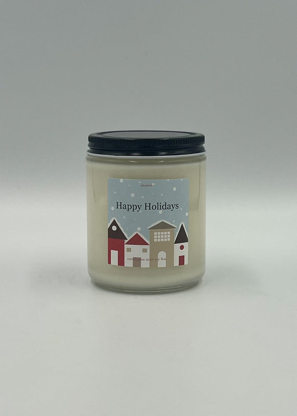 Candle - Happy Holidays - My Filosophy