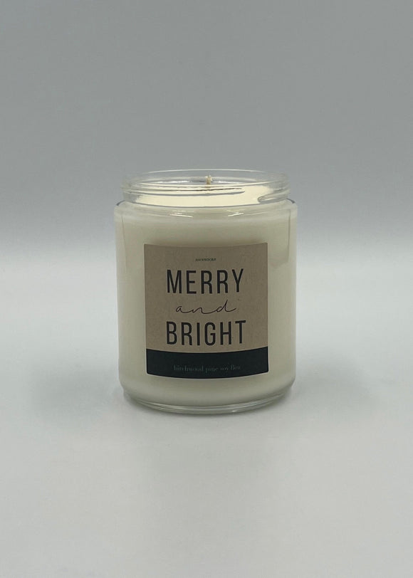 Candle - Merry and Bright 8oz - My Filosophy