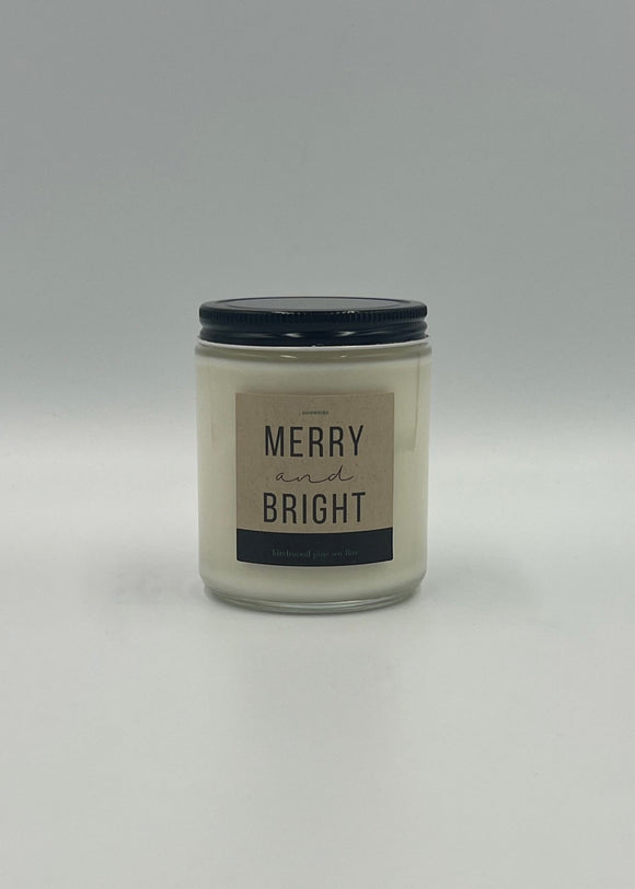 Candle - Merry and Bright 8oz - My Filosophy