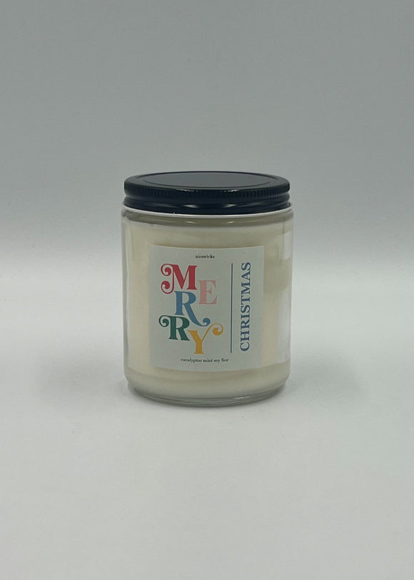 Candle - Merry Christmas 8oz - My Filosophy