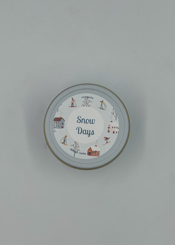 Candle - Snow Days 4oz - My Filosophy