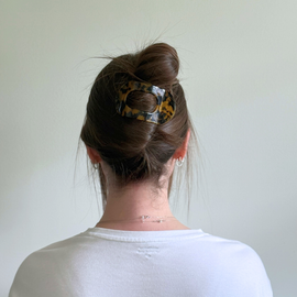 Olivia Cellulose Acetate Flat Hair Claw Clips - 0