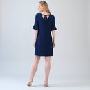 Clara Sunwoo Tulip Cuff Back Tie  Dress-4