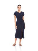 Fifteen Twenty Marissa Side-Knot Midi Dress-5