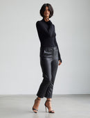 Commando Faux Leather 7/8 Trouser - My Filosophy