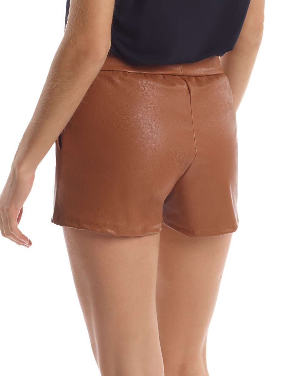 Commando Faux Leather Relaxed Short - My Filosophy