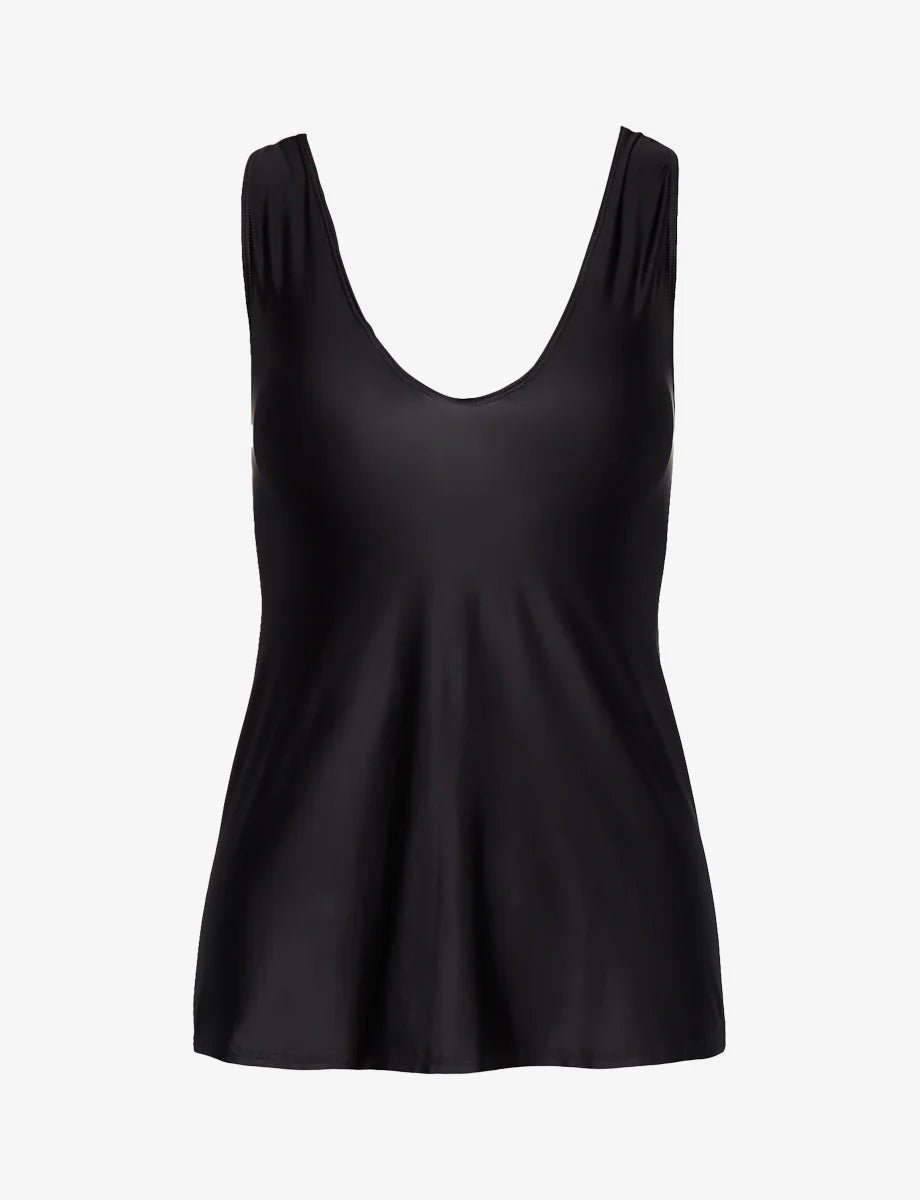 Commando Faux Silk V-Neck Tank - My Filosophy