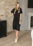 Scout Zip Front Athletic Midi Dress-10