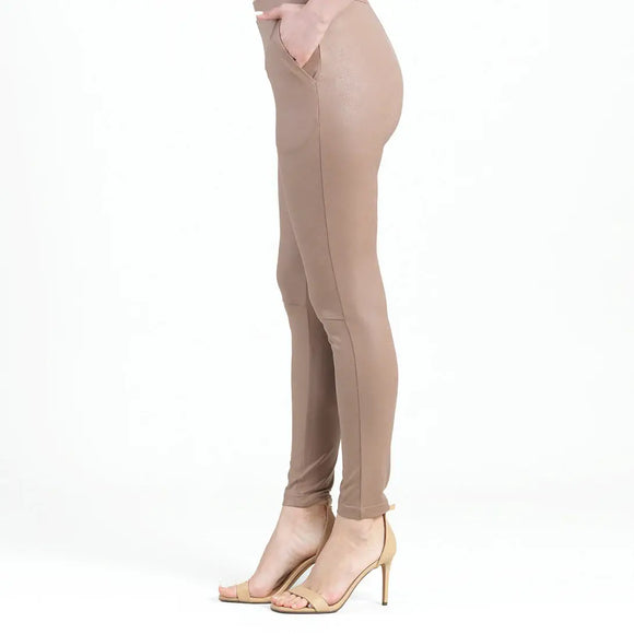 Clara Sunwoo Liquid Leather ™ Sheen Skinny Pocket Pant